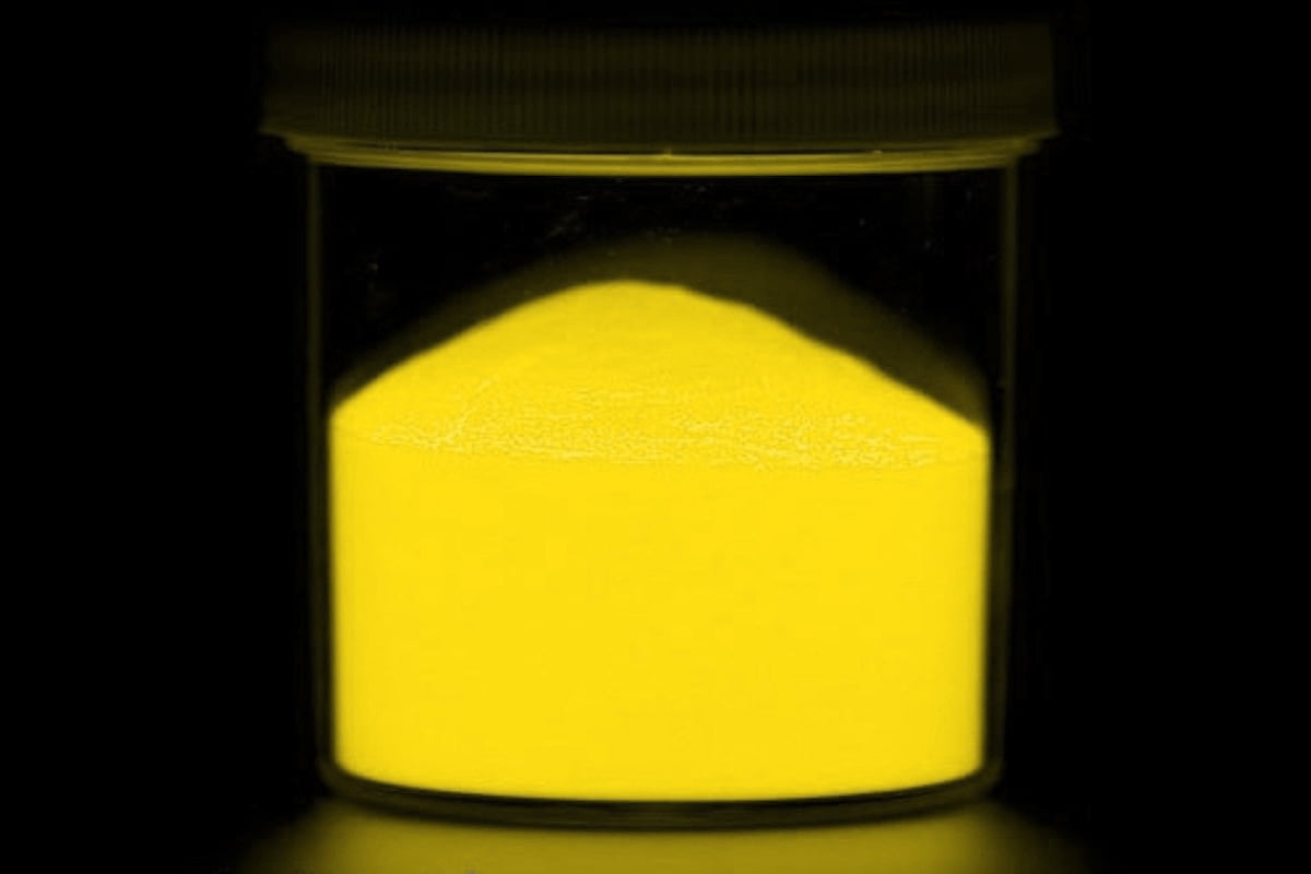 Pigment fosforescent glow in the dark GALBEN 25g