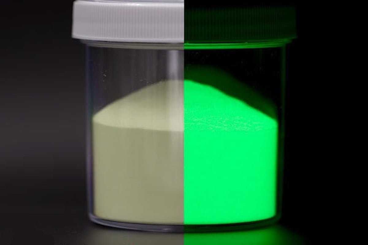 Pigment fosforescent glow in the dark VERDE 25g
