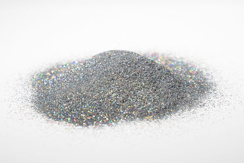 Pigmenti sclipici holografic argintiu 25 g