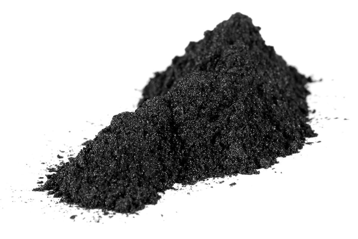 Negru deep pigment metalic 25 g