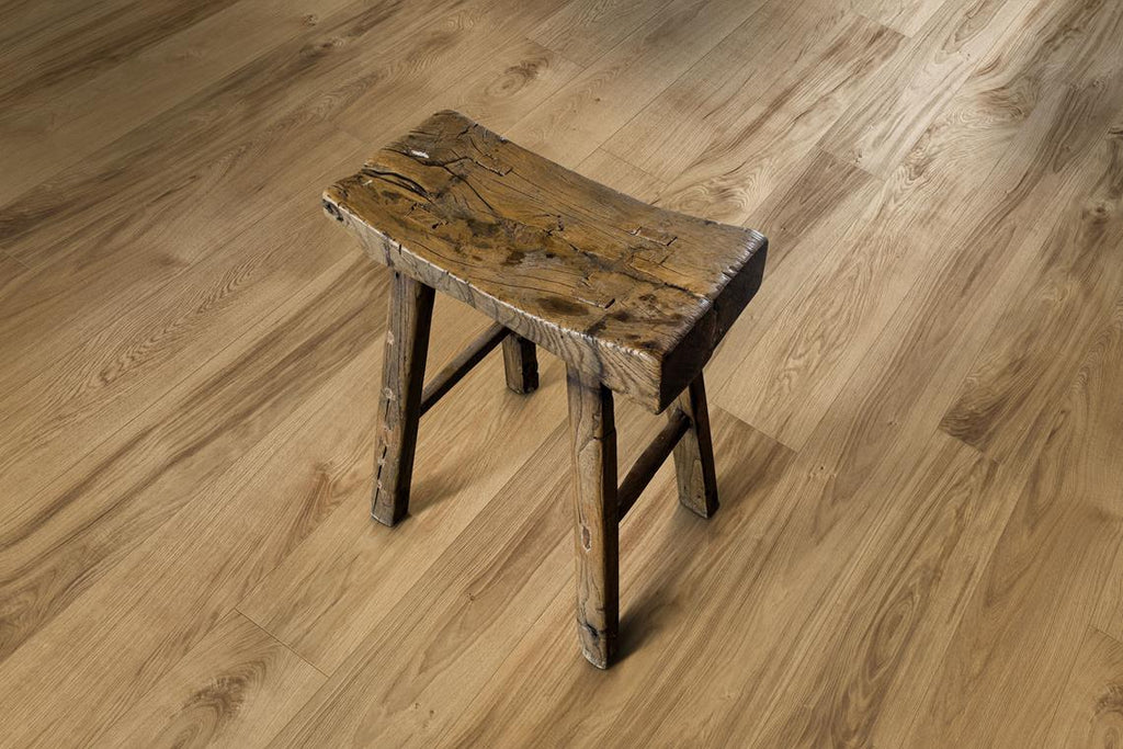 Parchet triplu stratificat Kahrs Stejar Burgundy, 2266 x 187 x 15 mm