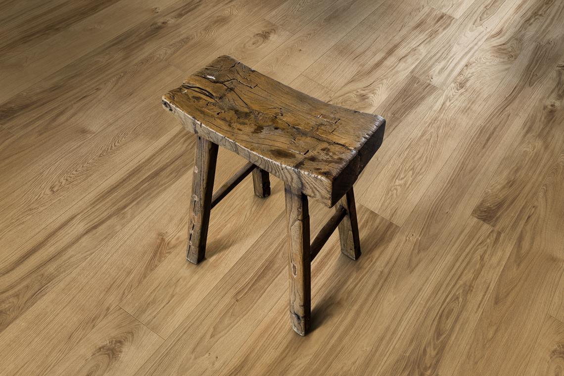 Parchet triplu stratificat Kahrs Stejar Burgundy, 2266 x 187 x 15 mm