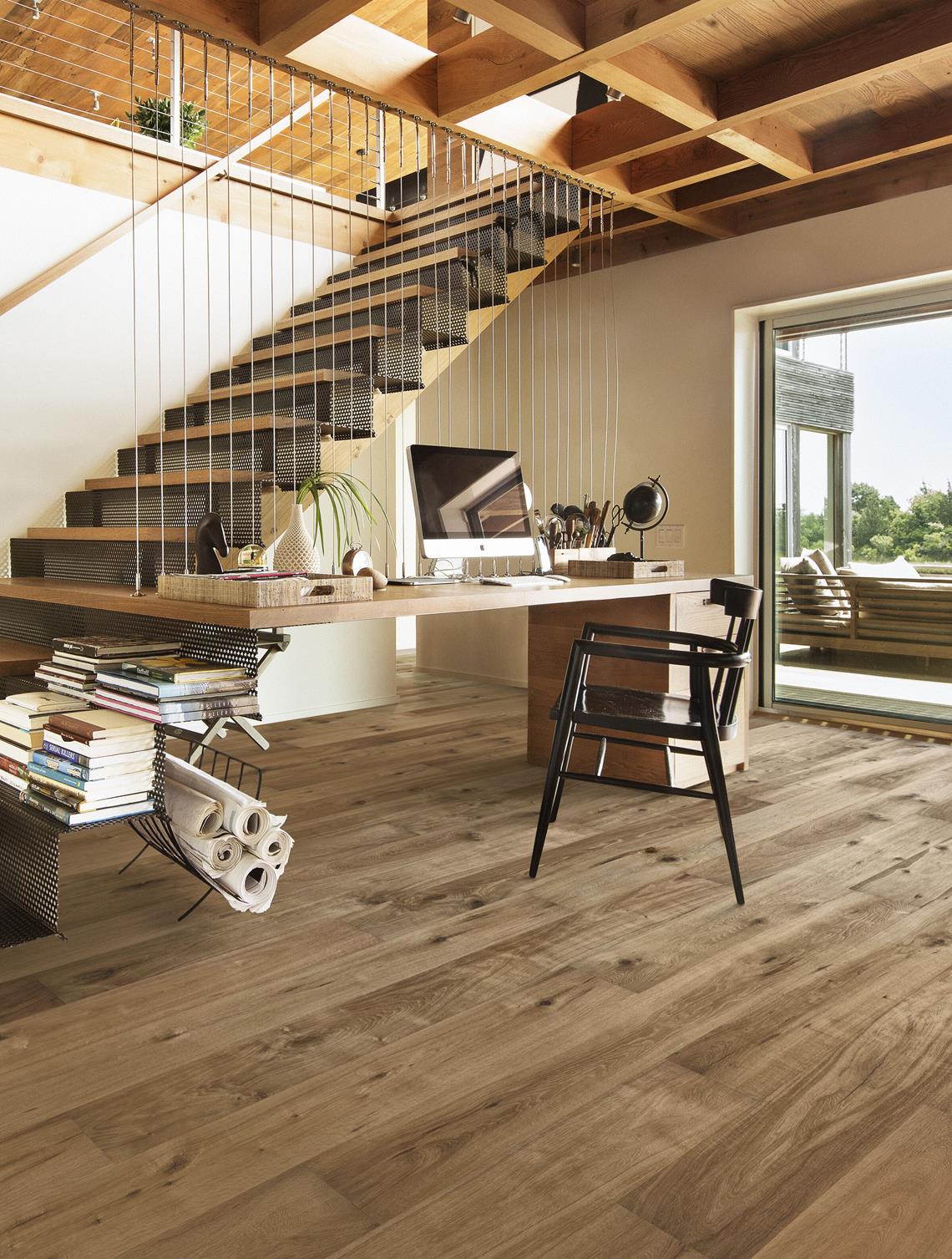Parchet triplu stratificat Kahrs Stejar Camino, 1900 x 190 x 15 mm