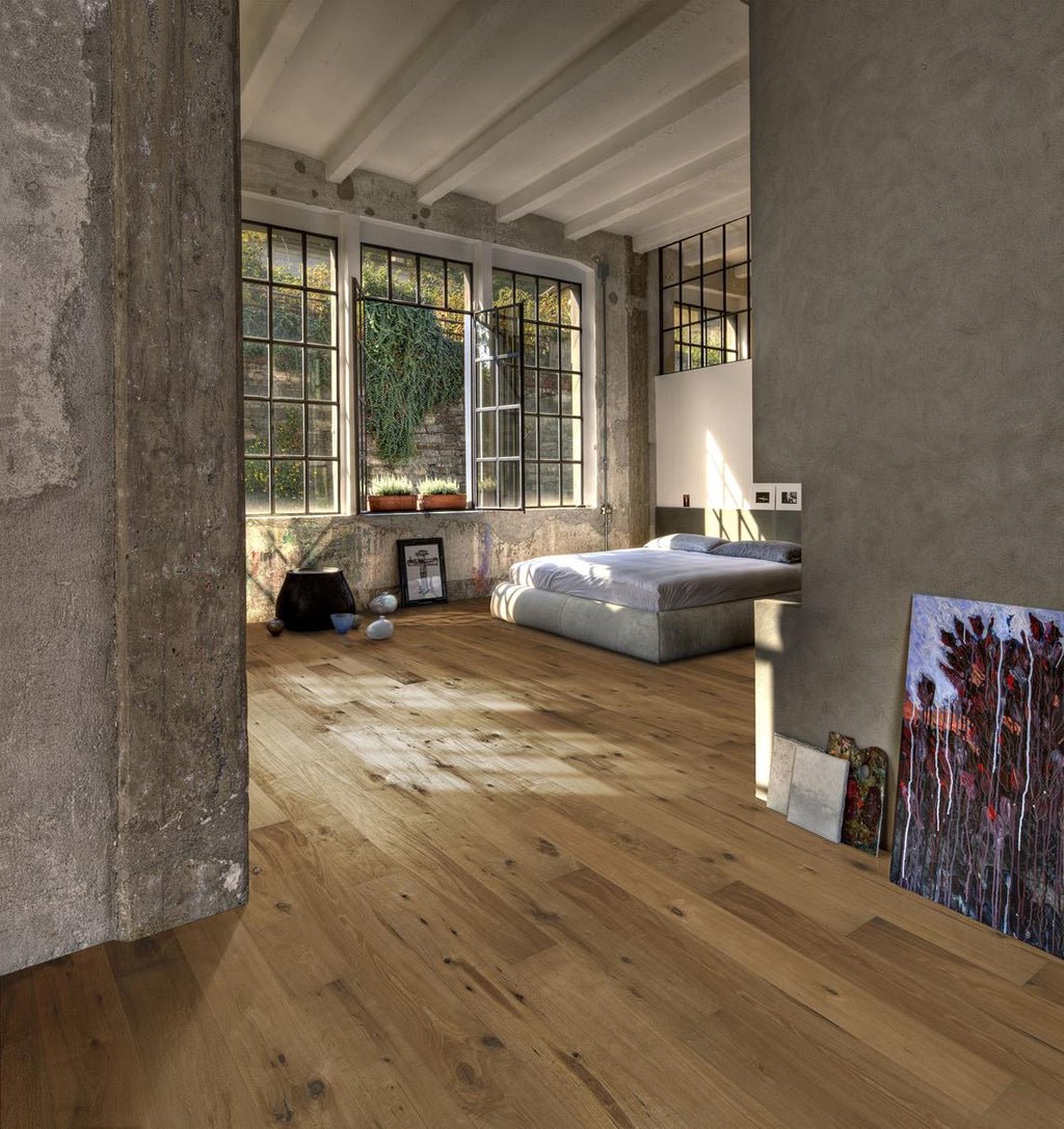 Parchet triplu stratificat Kahrs Stejar Camino, 1900 x 190 x 15 mm