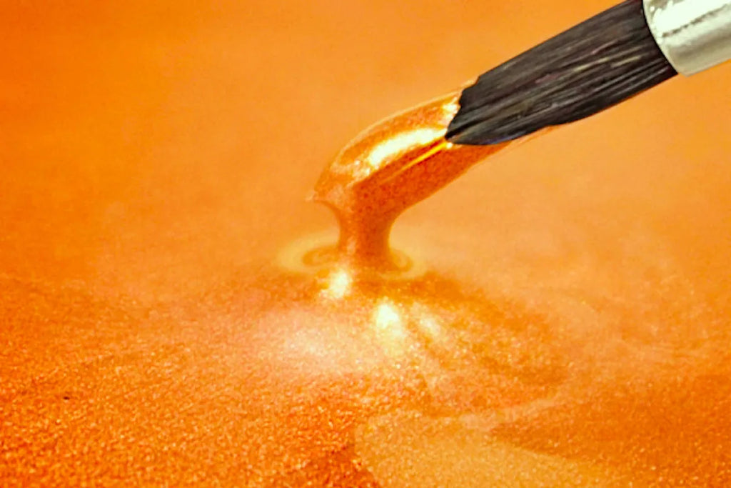 Terra orange pigment metalic 25 g