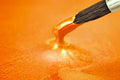 Terra orange pigment metalic 25 g