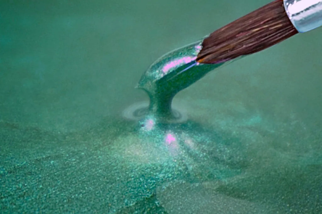 Verde închis pigment metalic 25 g