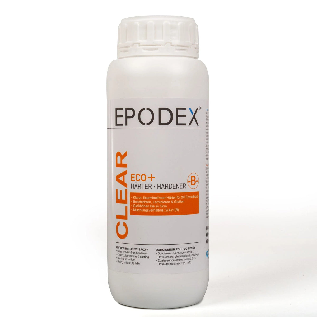 Intaritor rasina epoxidica Epodex transparent ECO + comp. B – sistem grosime 0,1-5cm - 0,25 kg