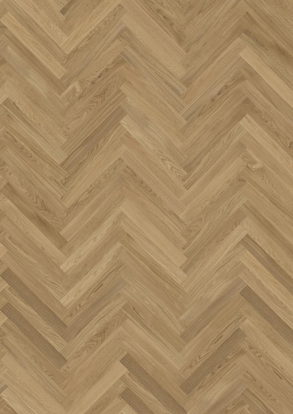 Parchet triplu stratificat Herringbone Kahrs Stejar AB Natural Matt, 490 x 70 x 11 mm