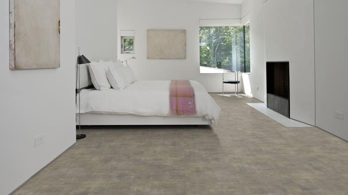 Parchet SPC Kahrs Dry Back Mont Blanc, textura piatra, 457 x 457 x 2,5 mm, strat uzura 0,3 mm