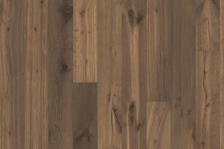 Parchet triplu stratificat Kahrs Stejar Ombra, 2420 x 187 x 15 mm