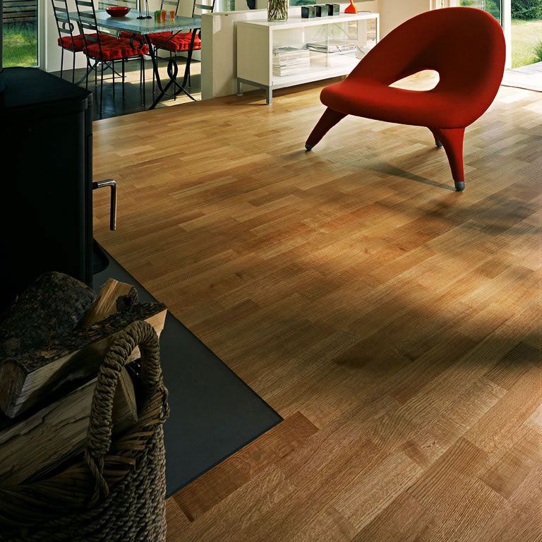 Parchet triplu stratificat Kahrs Stejar Vienna, 2423 x 200 x 15 mm