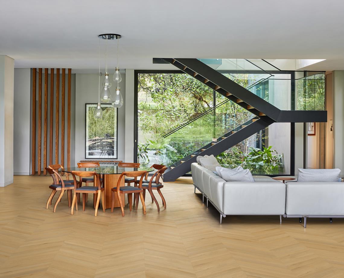 Parchet SPC Kahrs Illusion Click 6 mm Chevron