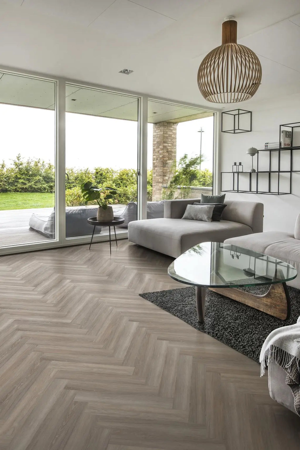 Parchet SPC Kahrs Herringbone Whinfell, 720 x 120 x 5 mm
