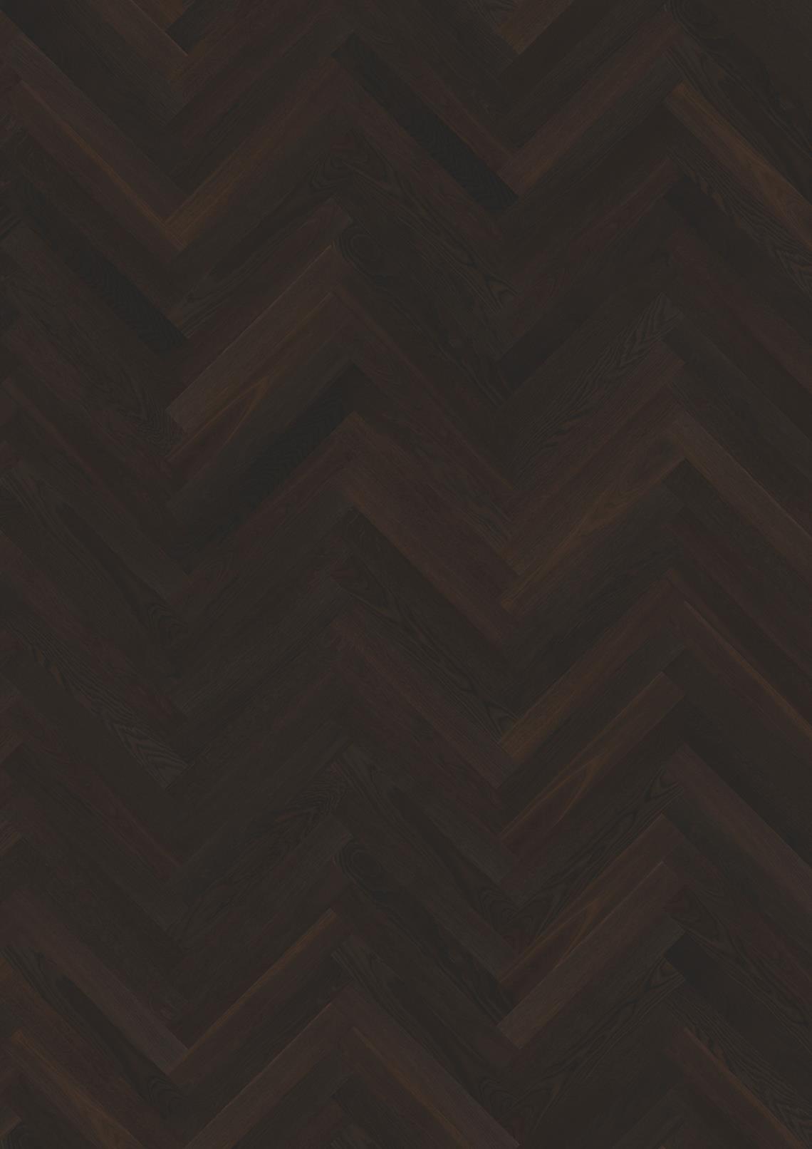 Parchet dublu stratificat Herringbone Kahrs Stejar AB Smoked Oiled, 490 x 70 x 11 mm