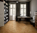 Parchet dublu stratificat Kahrs Herringbone Stejar CD Lac Mat, 600 x 120 x 11 mm