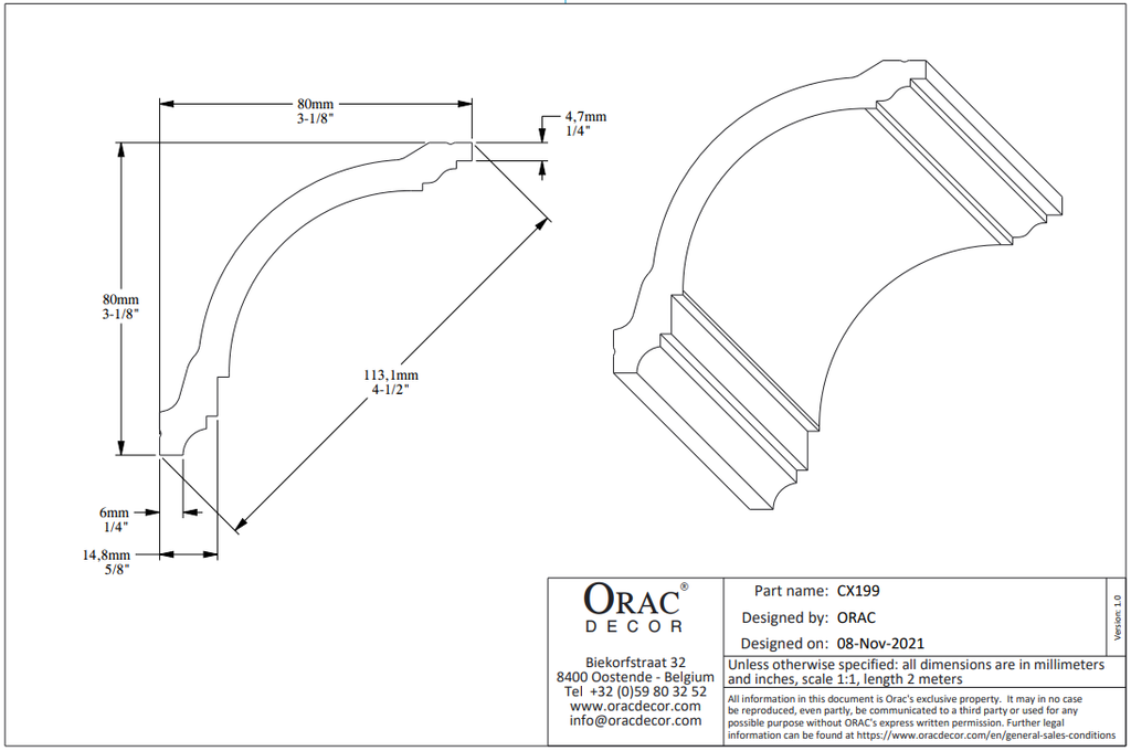 CORNISA ORAC CX199F