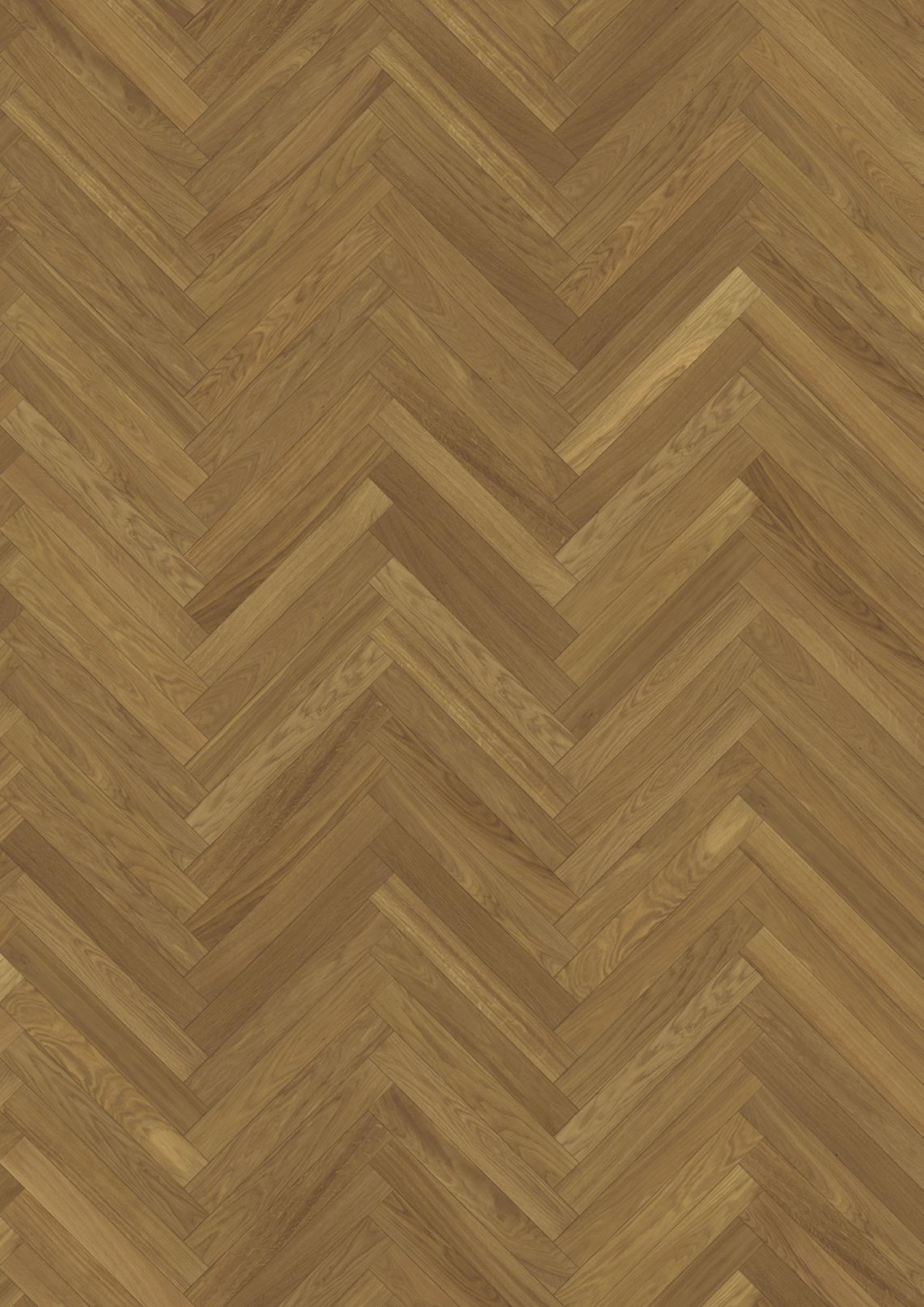 Parchet triplu stratificat Herringbone Kahrs Stejar AB Natural Oiled, 490 x 70 x 11 mm