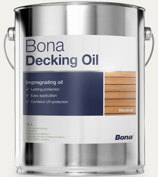Ulei tratament pardoseli deck Bona Decking Oil Neutru 10L