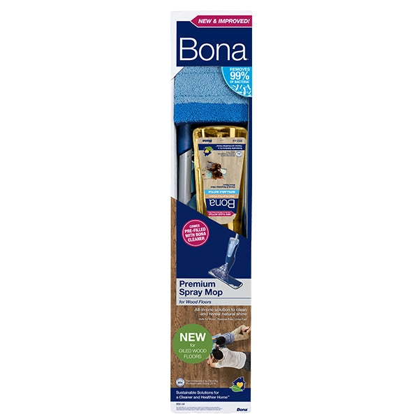 Mop cu pulverizator pentru parchet uleiat Bona Premium