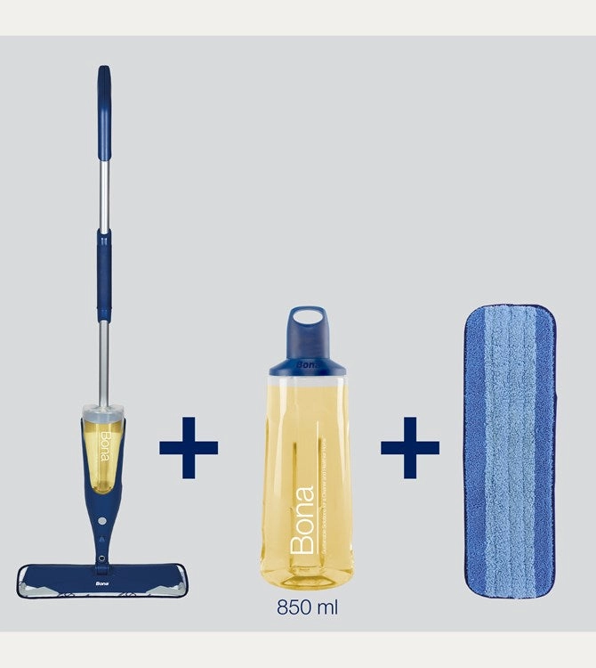 Mop cu pulverizator pentru parchet uleiat Bona Premium
