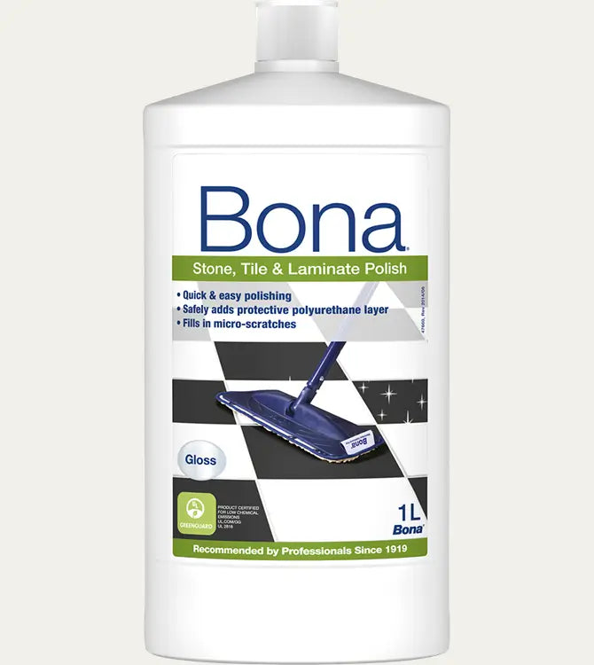 Tratament Bona Polish lucios parchet laminat, ceramica si piatra 1L