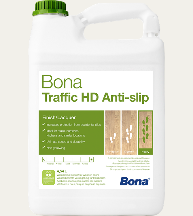 Lac pentru parchet Bona Traffic HD AntiSlip 4,95L