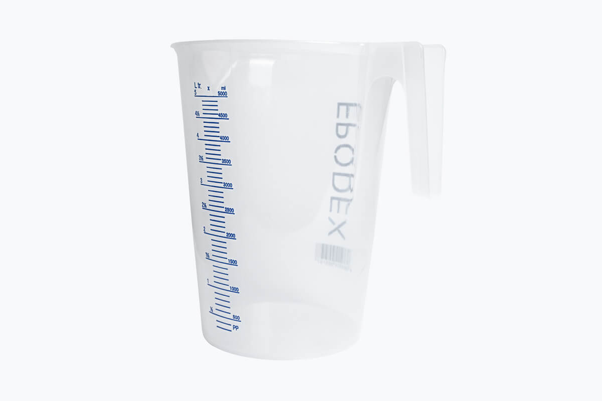 Cana din plastic gradat 5 L