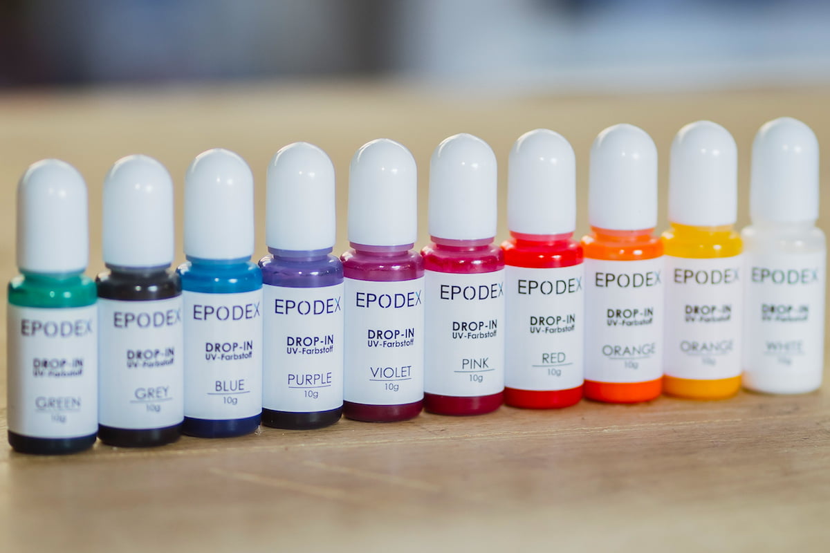 Colorant pentru rasina epoxidica - semi-transparent Violet drop-in 10 gr