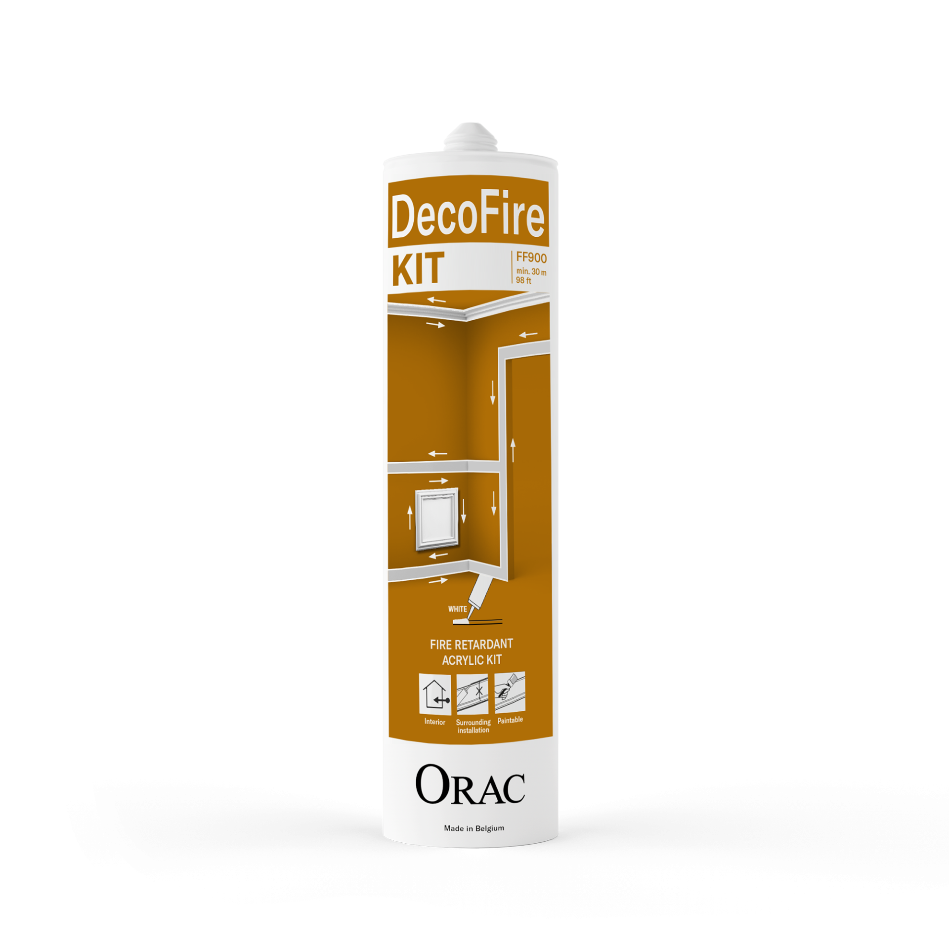 Kit Acrilic Ignifug Orac FF900