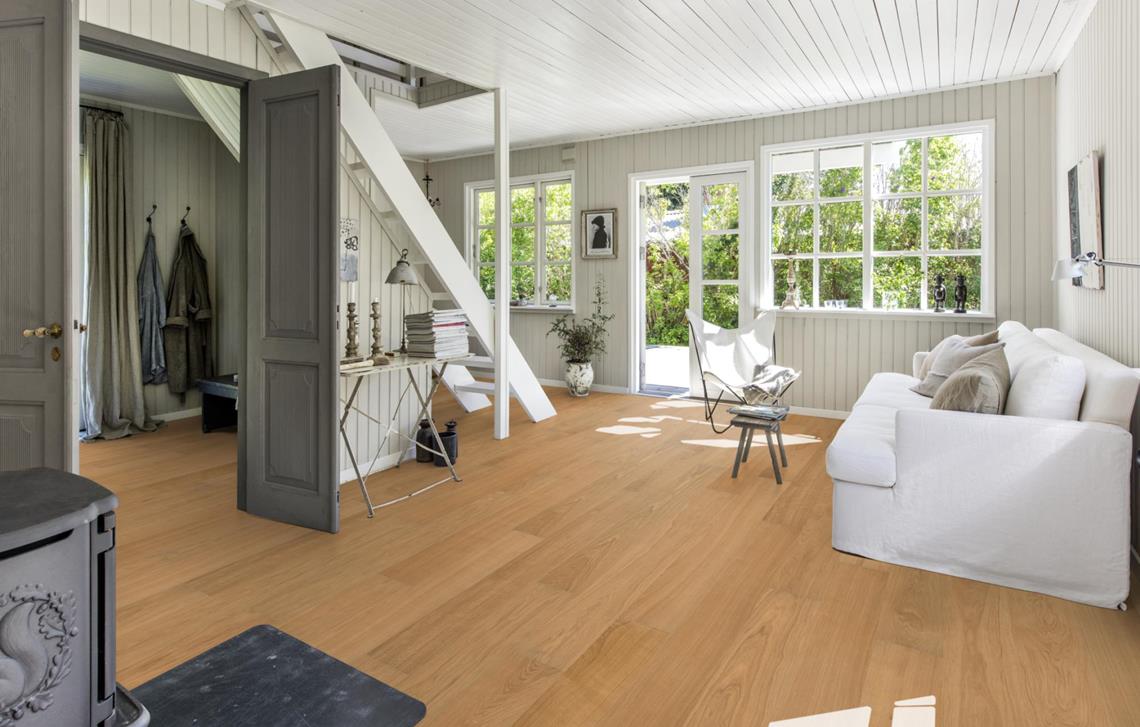 Parchet triplu stratificat Kahrs Stejar AB Natural Oiled 1800 x 180 x 11 mm