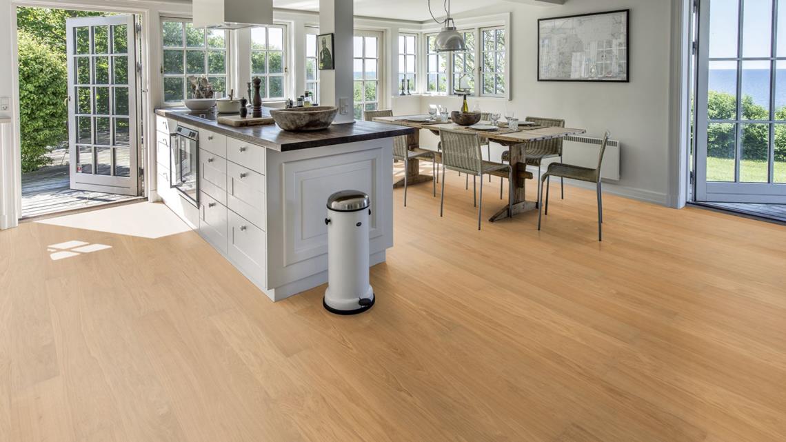 Parchet triplu stratificat Kahrs Stejar AB Natural Oiled 1800 x 180 x 11 mm