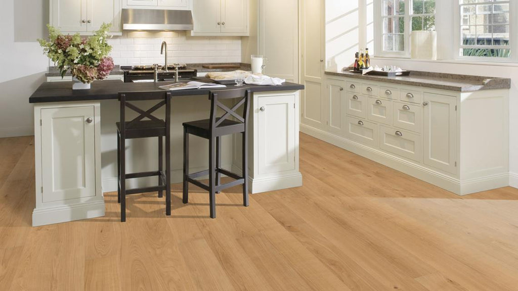 Parchet triplu stratificat Kahrs Stejar CD Natural Oiled 1800 x 180 x 11 mm