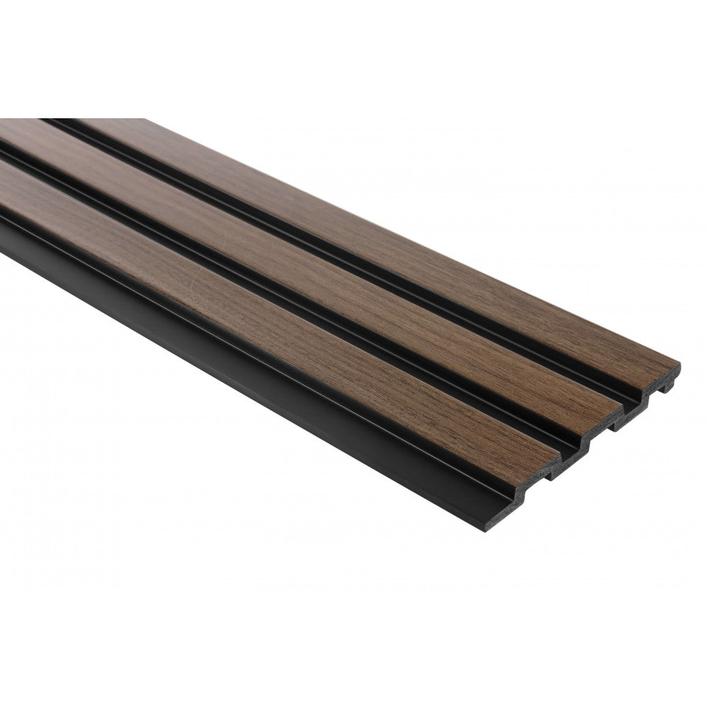Riflaj decorativ 3D Mardom Decor Dab Ciemny Medio stejar inchis mat 270 x 12 x 1,2 cm