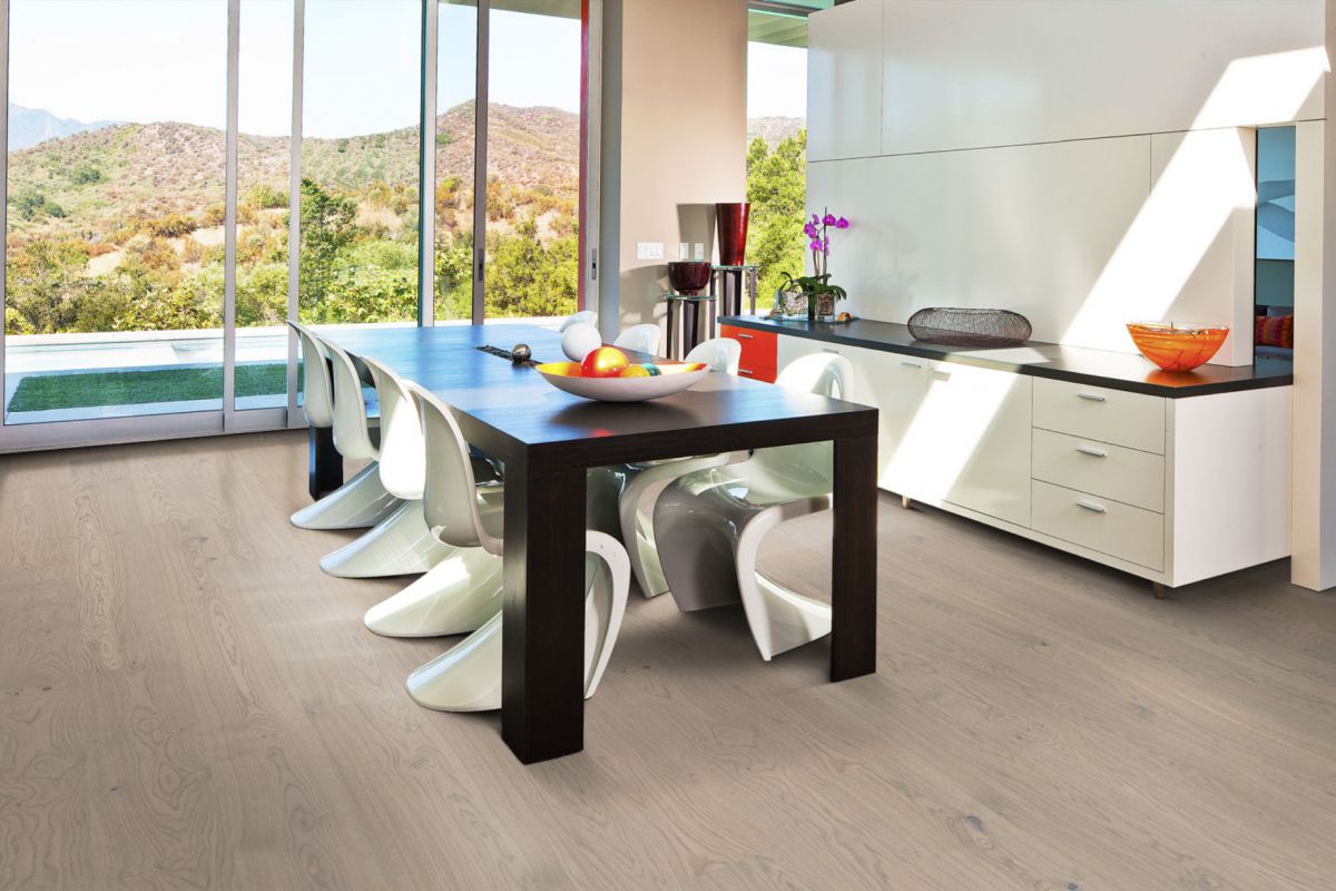 Parchet triplu stratificat Kahrs Stejar Shore, 2420 x 187 x 15 mm