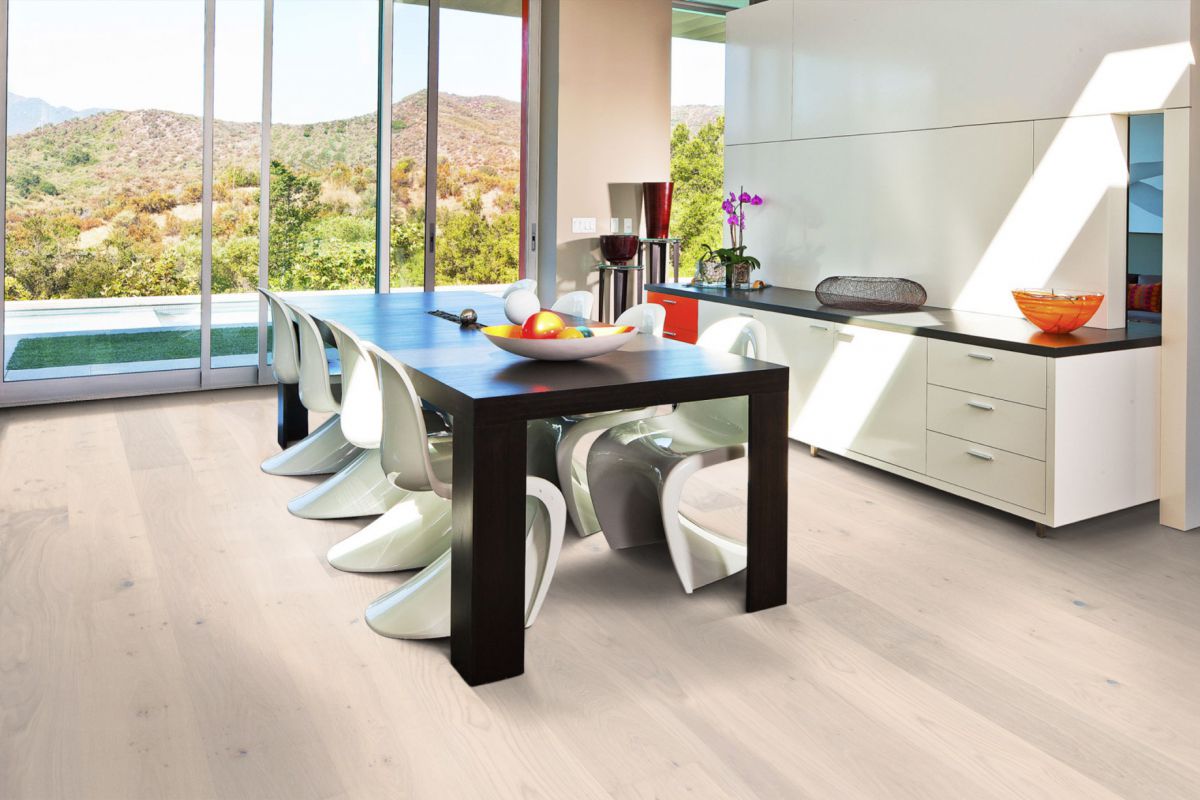 Parchet triplu stratificat Kahrs Stejar Sky, 2420 x 187 x 15 mm