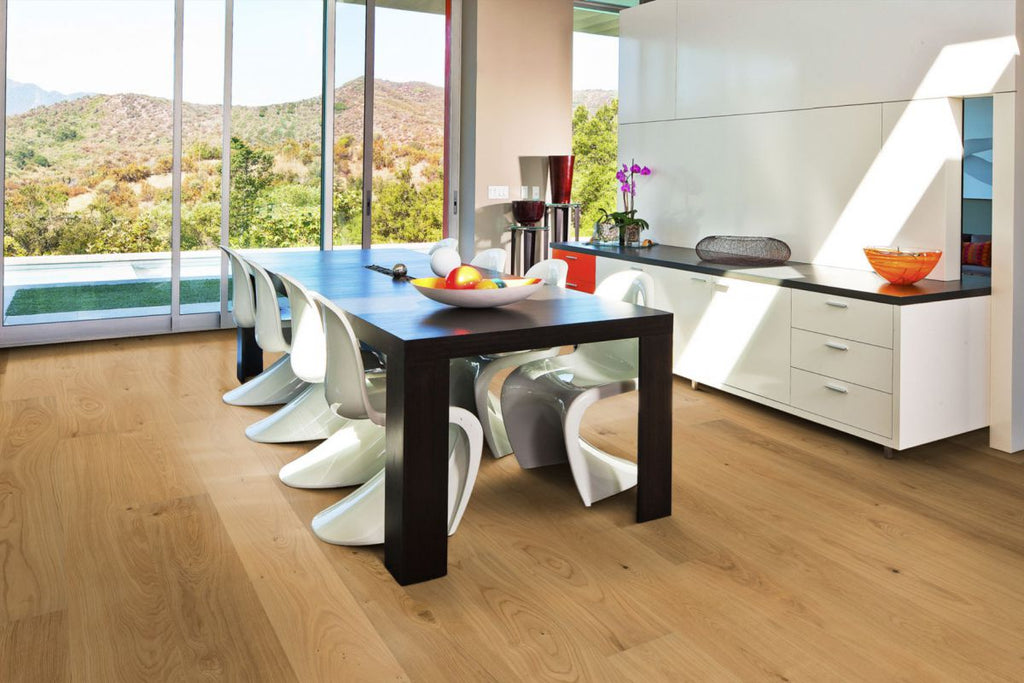 Parchet triplu stratificat Kahrs Stejar Sun, 2420 x 187 x 15 mm