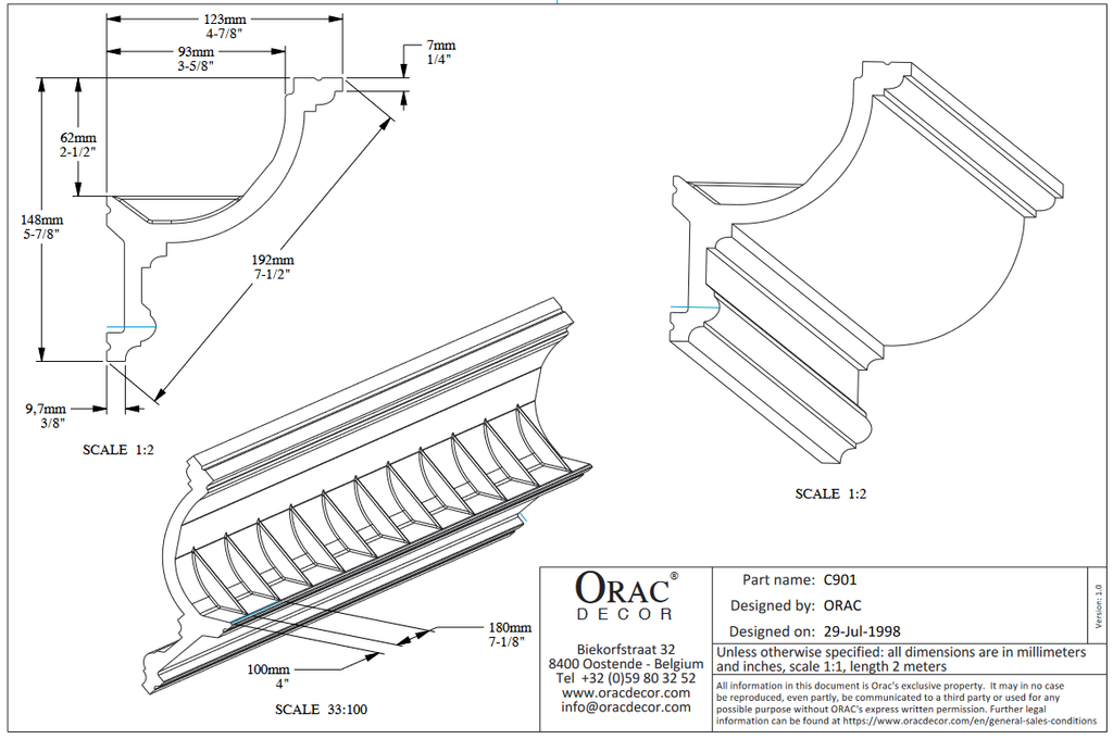 Scafa luminoasa Orac C901