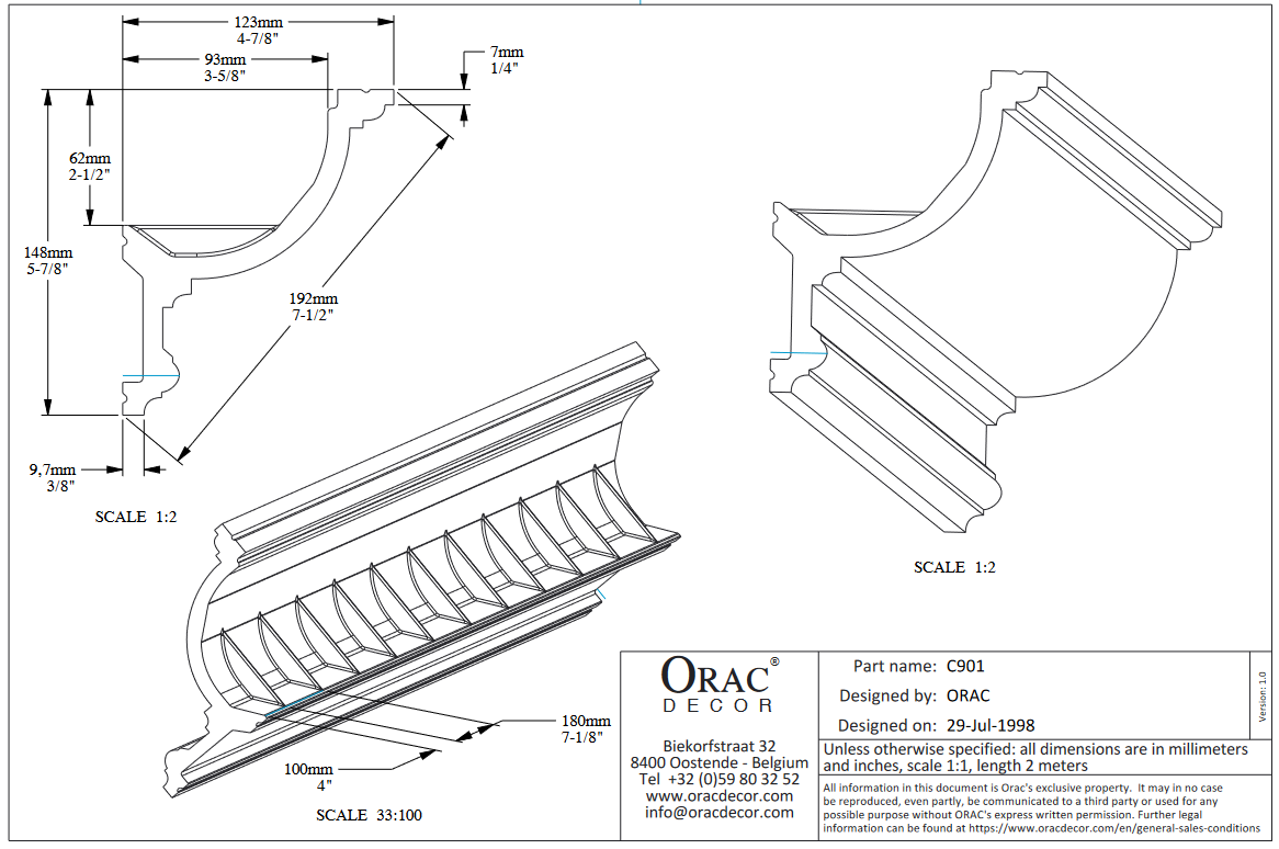 Scafa luminoasa Orac C901