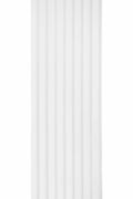 Riflaj decorativ 3D Mardom Decor Lumio Satinat Alb 270 x 24,7 x 1,3 cm