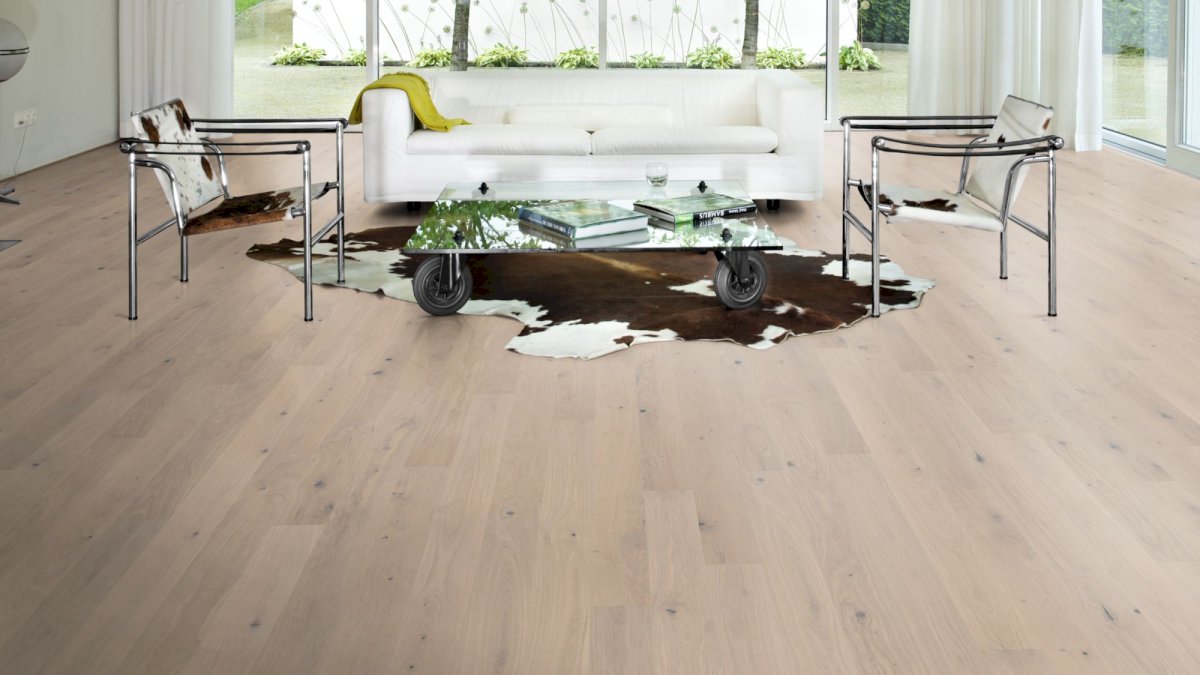 Parchet triplu stratificat Kahrs Stejar Mostra, 1860 x 127 x 13 mm