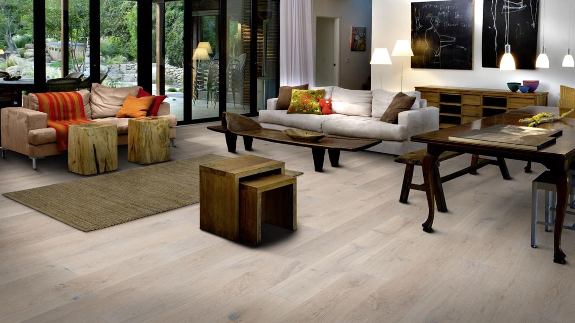 Parchet triplu stratificat Kahrs Stejar Locatelli, 1900 x 190 x 15 mm