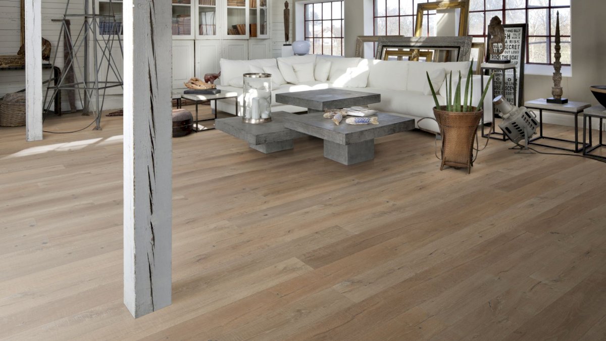 Parchet triplu stratificat Kahrs Stejar Pordoi, 1900 x 190 x 15 mm