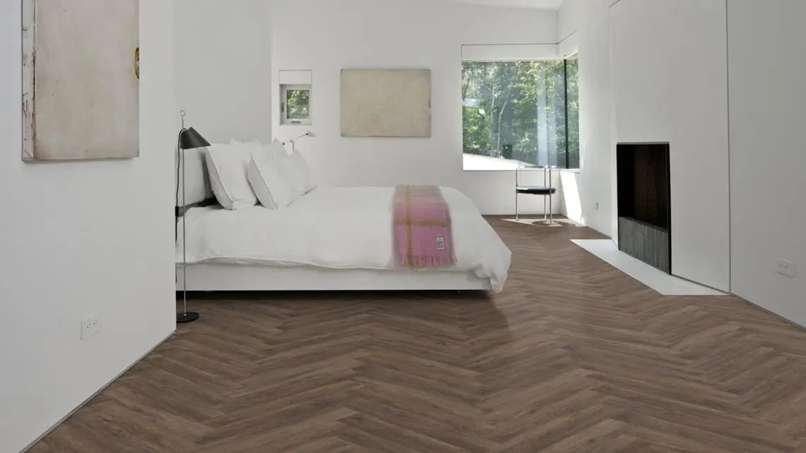 Parchet SPC Kahrs Saxon Herringbone, 720 x 120 x 5 mm