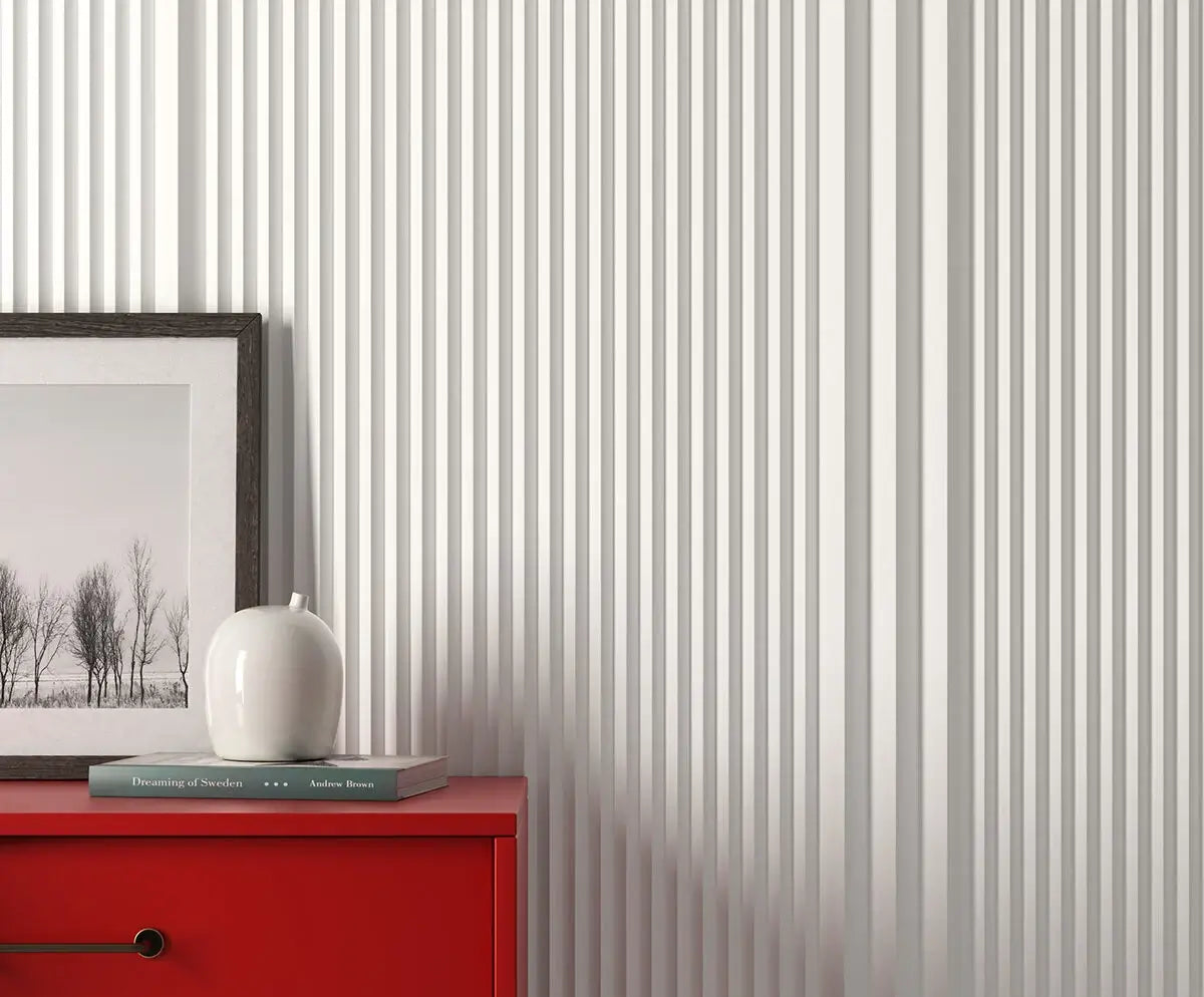 Profil intermediar riflaje Vivid Mardom Decor alb mat 200cm
